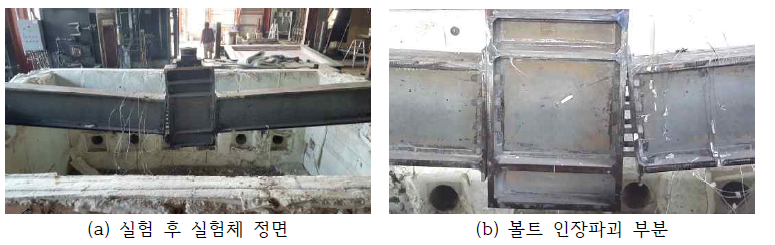 엔드플레이트 접합부 가열 실험