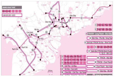 베트남 남부 주요 고속도로 계획(VnEconomy)