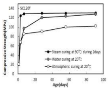압축강도 발현