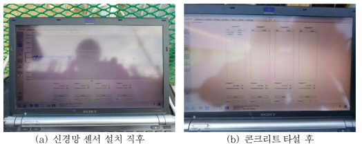 신경망 센서 적용 교량 이산형 센서 계측