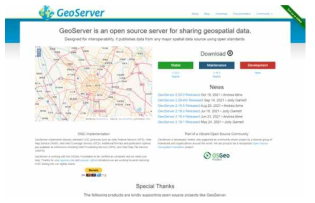 지도 서비스 연계를 위한 GeoServer 연동