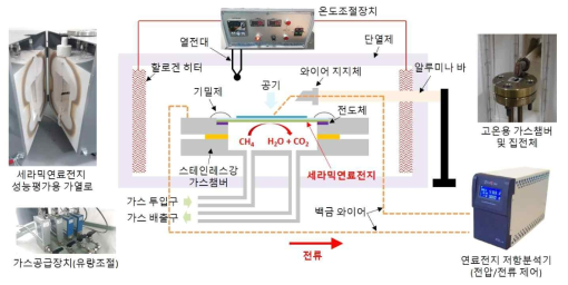 저온형 세라믹연료전지 기반 바이오가스 에너지화시스템 구성