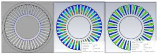 마그네트론 Inner cavity 설계 및 Eigen-mode solver simulation 결과