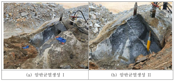 수압 및 패커에 의한 균열 생성