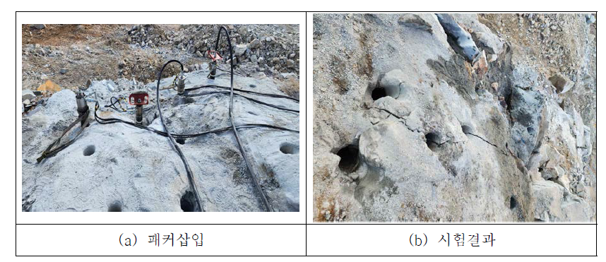 C구역에 패커 삽입