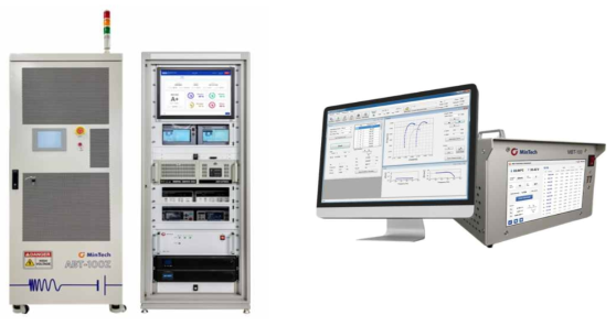민테크가 제공하는 민테크의 고전압 임피던스 측정기 및 분석기