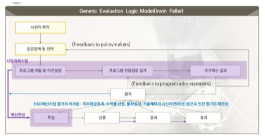 정부예산투입사업의 논리모형과 R&D 사업의 차별적 특성