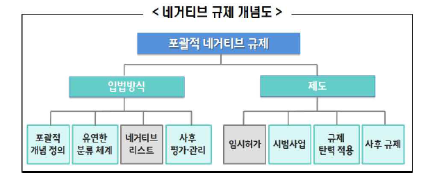 네거티브 규제 개념도