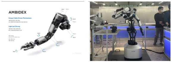 네이버 랩스의 양팔로봇 AMBIDEX
