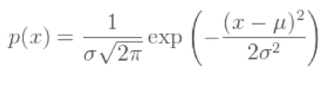 정규분포 공식
