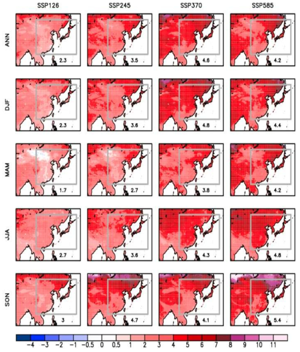 Same as figure 2.1.1.45 (TNn), except for the middle of 21st Century (2050-2074)