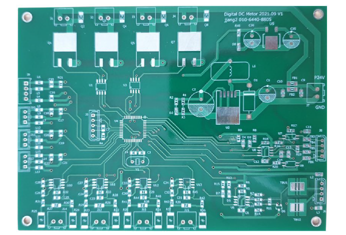 (c). DC 계측기 PCB