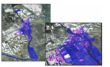 BIM기술을이용한도시수해관리시스템구축사례