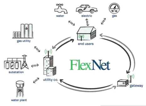 Sensus사의 Flexnet 시스템