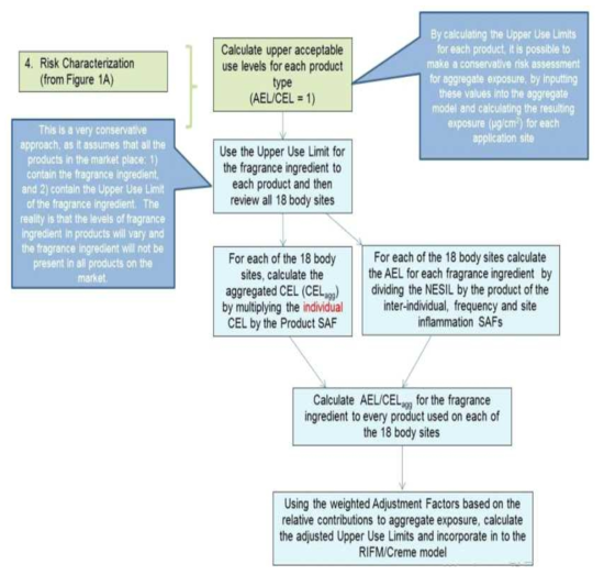향기 성분들에 대한 통합 노출을 고려한 피부감작성 QRA2의 사용(IDEA, 2016; SCCS, 2018)