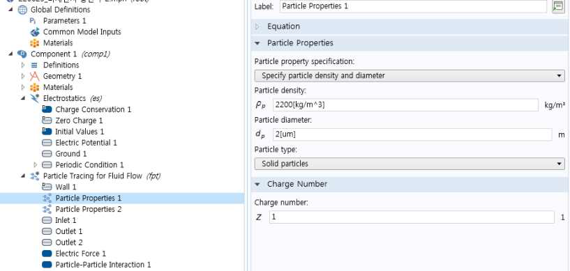 particle properties