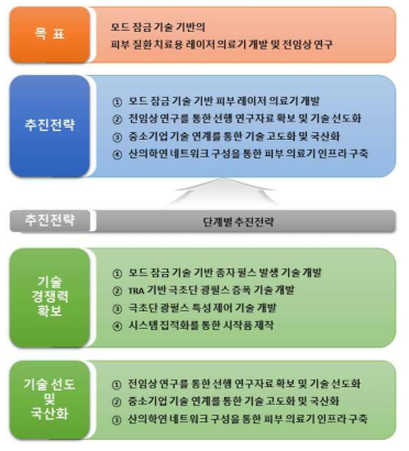 연구개발과제의 추진전략 및 방법