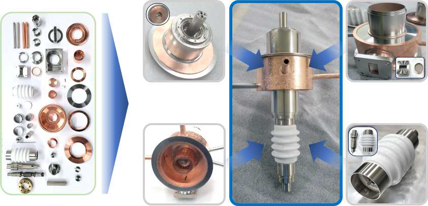 Brazing 접합을 이용하여 제작된 마그네트론 회로 210mm×297mm[(백상지(80g/m2) 또는 중질지(80g/m2)