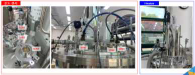 액체 수소 생산 용기 상부 플랜지 포트