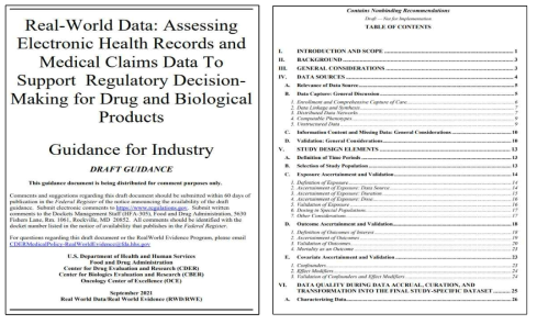 Real-World Data: Assessing Electronic Health Records and Medical Claims Data To Support Regulatory DecisionMaking for Drug and Biological Products