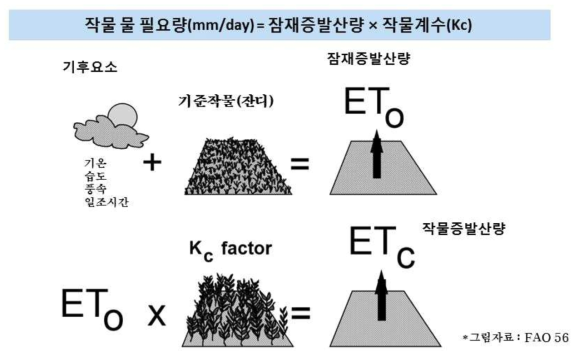 밭작물 수요량 분석 방법