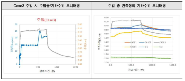 Case3 주입시험 결과