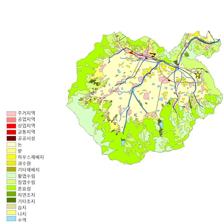 강우 모니터링 – 농업 지역