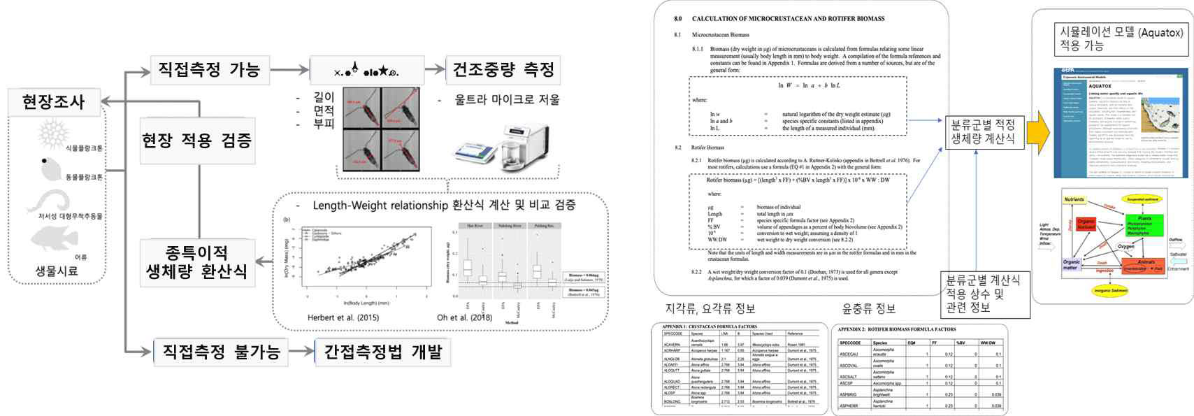 핵심 개발기술 : 생체량 정량화