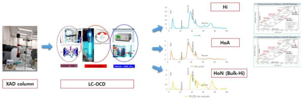XAD 레진과 LC-OCD 기술을 접목한 유기물 기원 분석 기술 개요
