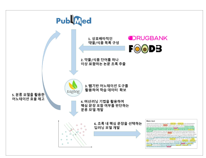 약물-식품간 상호작용 정보를 자동 추출하는 자연어 처리 모델 개발 과정