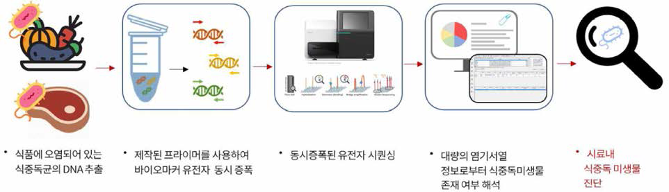 식품 내 유효성 평가 개요