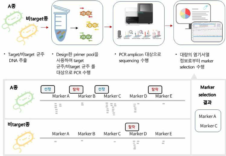 식중독균 동시검출용 NGS Panel Design 개요