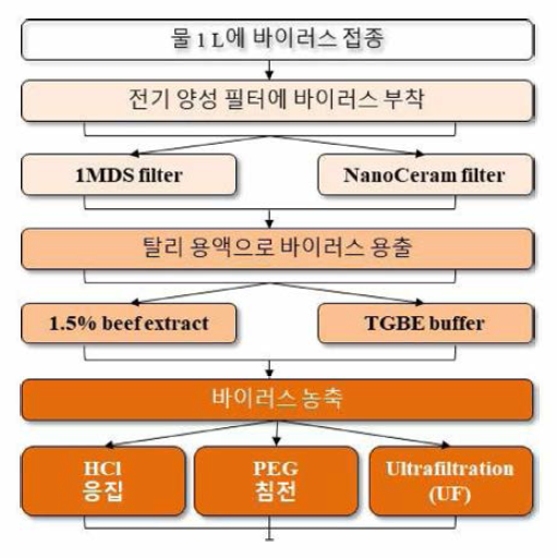 시험법 1 flow chart