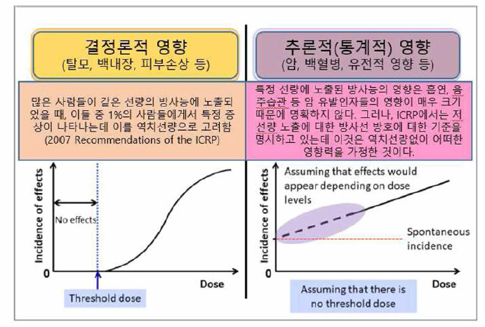 방사선이 인체에 미치는 영향