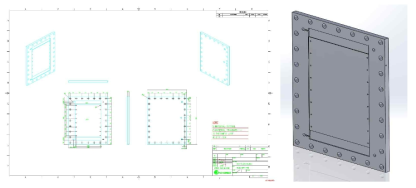 Anode end plate 설계도