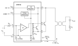 XTR116 Block Diagram