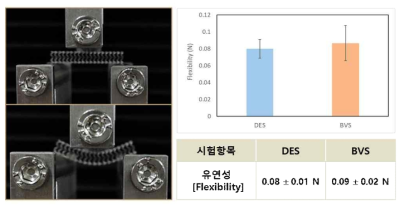 스텐트 유연성 비교 평가