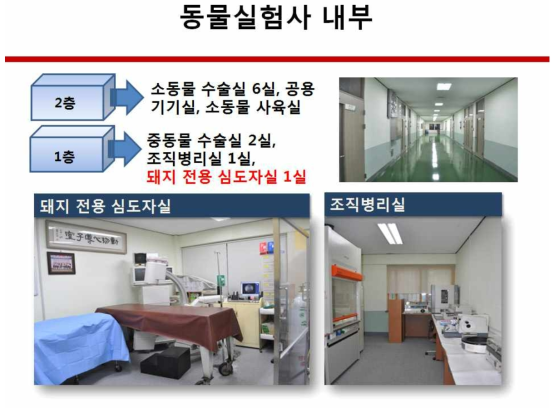 전남대학교병원 동물실험사 수술실