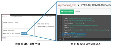 RMC의 상태 DB에서 변경된 접근제어 정책