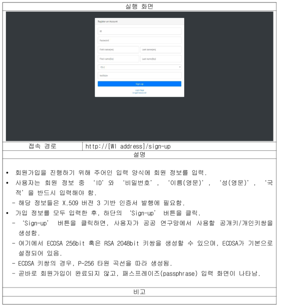 회원 가입 페이지