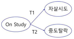 경쟁위험 모형 구조 예시