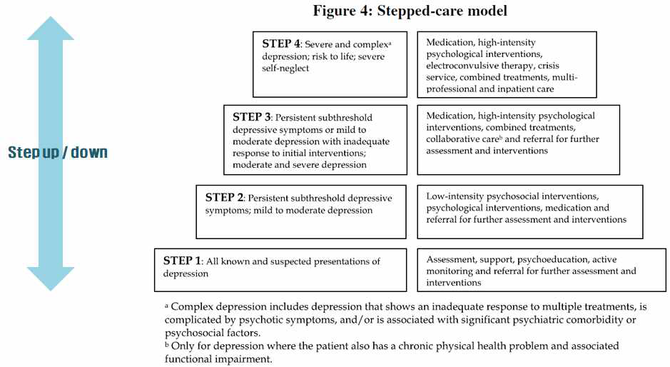 단계적 진료 모형(Stepped-care model)