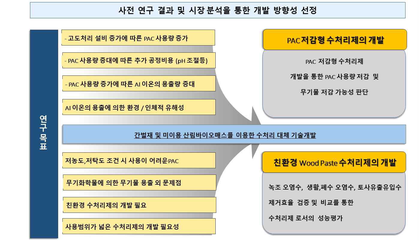 연구개발 방향성의 선정