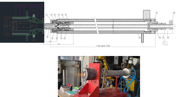 직화식 플라즈마/버너 설계 및 제작품