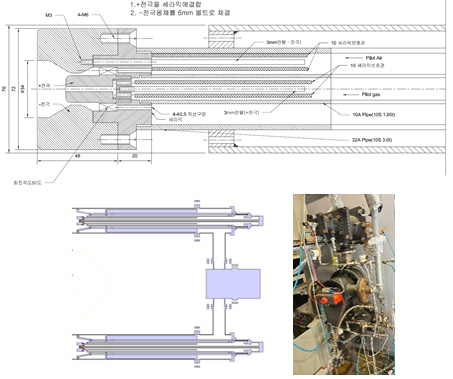 간접식 플라즈마/버너 설계 및 제작품