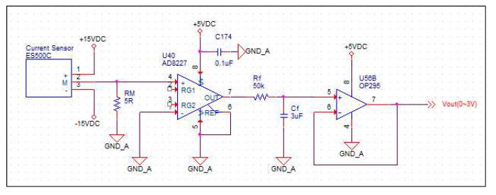 전류센서 회로도