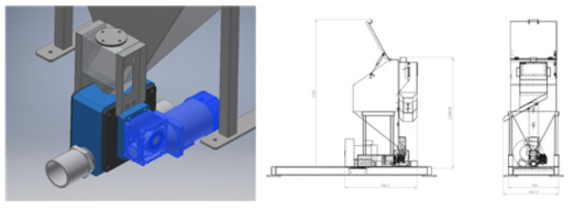 Design of filling/withdrawing machine