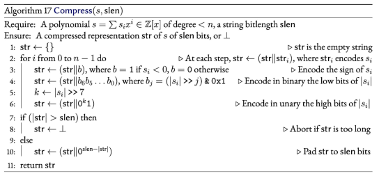 Compress 알고리즘 (출처 : [PFH+20])