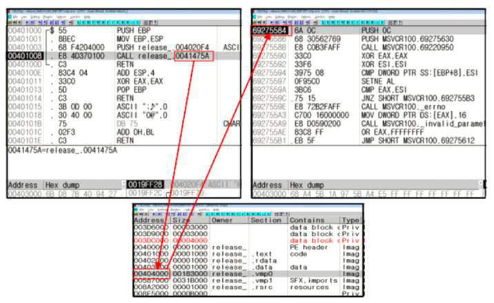 Pack the Output File 적용 시 printf 호출 방식