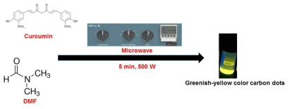Curcumin으로부터 탄소 양자점 합성